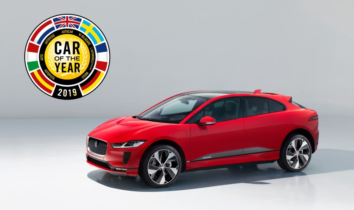 E’ elettrica l’auto dell’anno! Jaguar I-PACE eletta “European Car of the Year 2019”