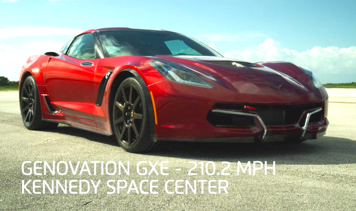Genovation ha battuto il già suo record di velocità con la sua Corvette GXE completamente elettrica con oltre 340 km/h