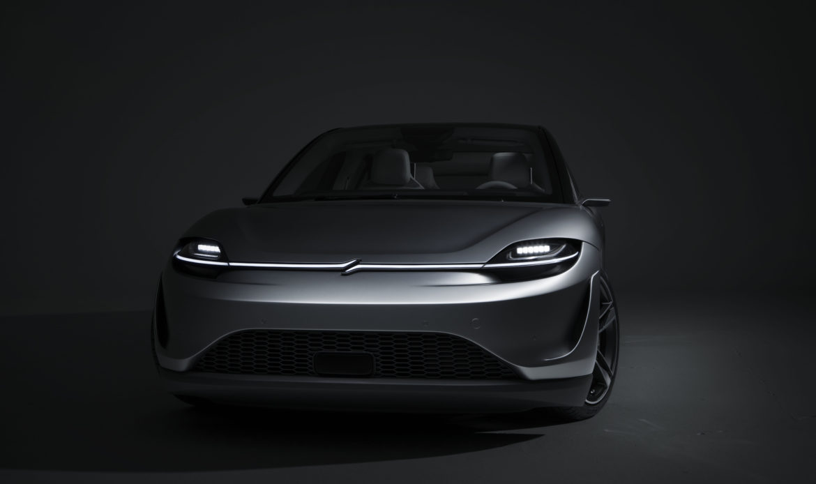 Al CES 2020 di LasVegas, Sony presenta a sorpresa la sua concept car elettrica.