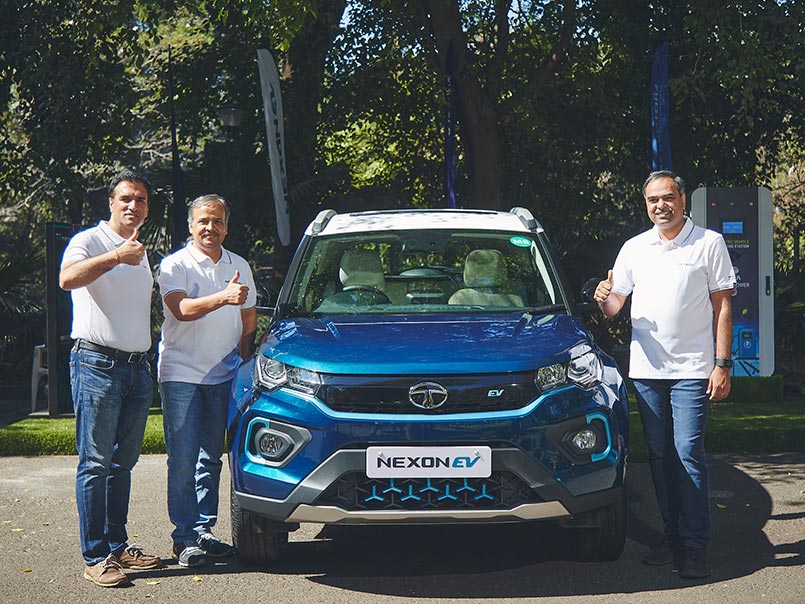 Tata Nexton EV è un mini SUV di 4 mt.