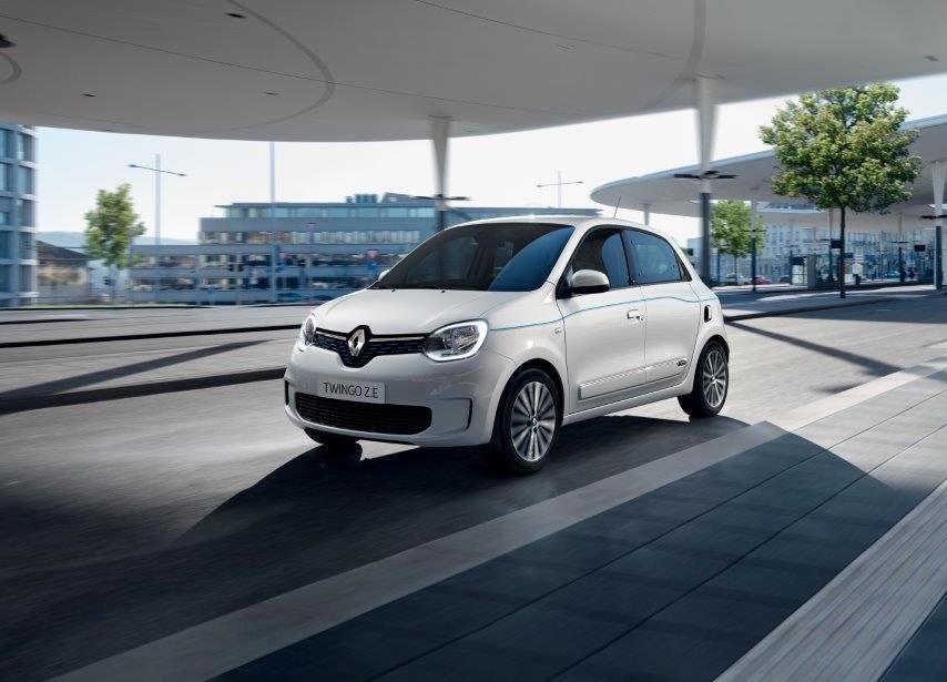 Renault Twingo Z.E. elettrica è il risultato di un progetto elaborato con DIMLER (Smart).