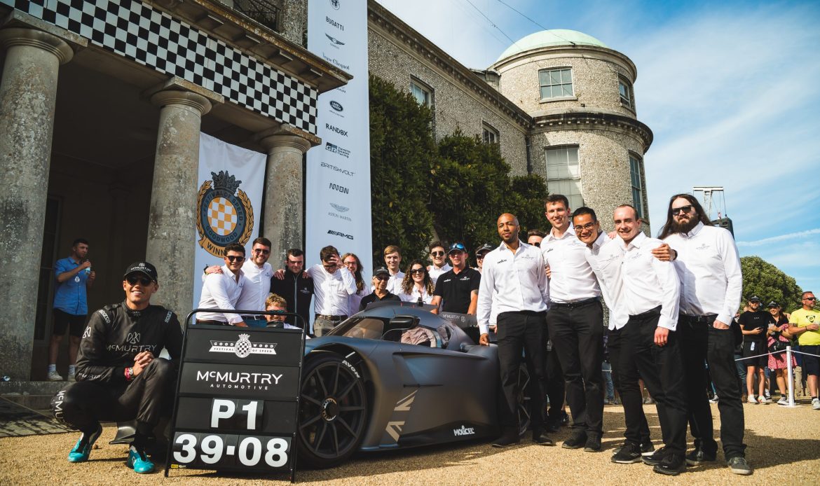 Max Chilton su McMurtry Spéirling - Nuovo record assoluto alla Goodwood FOS