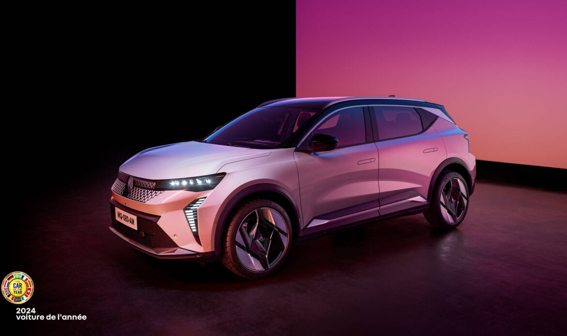 La Renault Scenic E-tech Electric è l’auto dell’anno 2024